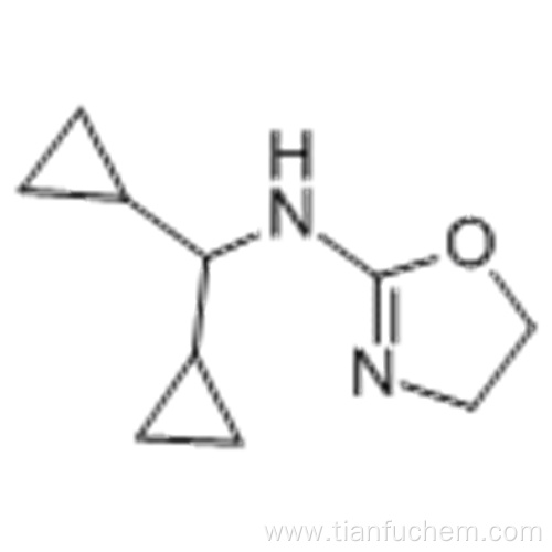 2-Oxazolamine, N-(dicyclopropylmethyl)-4,5-dihydro CAS 54187-04-1